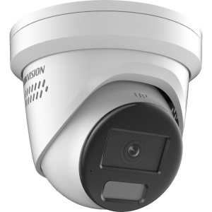 Camera supraveghere IP HikVision Turret 4MP DS-2CD2347G2H-LISU/SL(2.8mm), Smart Hybrid Light cu ColorVu, WDR 130dB, Deep Learning, alarma stroboscopica si audio, microfon si difuzor, slot card 512GB, IP67, H.265+ - Img 3