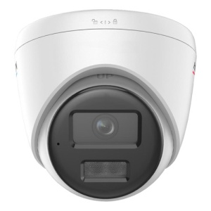 Camera supraveghere IP HikVision turret 6MP DS-2CD1367G2H-LIU(2.8mm), tehnologie Smart Hybrid Light, ColorVu, H.265+, microfon incorporat, protectie IP67, slot card 512GB, detectie om si vehicul, analiza video