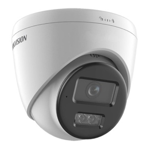 Camera supraveghere IP HikVision turret 8MP DS-2CD1383G2-LIUF(4mm), tehnologie Smart Hybrid Light, H.265+, microfon incorporat, protectie IP67, slot card 512GB, detectie om si vehicul, analiza video inteligenta