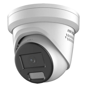Camera supraveghere IP HikVision turret 8MP DS-2CD2387G2H-LISU/SL(4mm), Smart Hybrid Light, ColorVu, WDR 130dB, H.265+, audio bidirectional, flash stroboscopic si alarma sonora, IP67, slot card 512GB, Deep Learning - Img 2