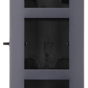 Carcasa interfon montaj ingropat HikVision DS-KD-ACF3/S, rama modulara pentru 3 module, material otel inoxidabil de inalta calitate, include doza incastrabila, suruburi capac si accesorii necesare instalarii - Img 3