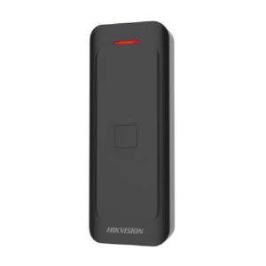 Cititor de carduri cu tastatura HikVision DS-K1802M, acces dual EM 125kHz si Mifare 13.56MHz, interfata Wiegand, protectie la exterior IP65, beeper audio integrat, carcasa material PC+ABS, design ergonomic si compact - Img 4
