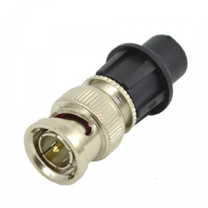 Conector BNC Hikvision CAP-KBM prin compresie, sistem CAP SYSTEM, banda de frecventa 0-2400 MHz cu pasaj DC, impedanta 75 ohm, material alama cu finisare nichel, pierderi minime 0.08 dB, certificari CE si RoHS, ideal pentru cablu coaxial - Img 5
