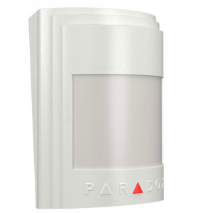 Detector de miscare digital Paradox DM60 conectare pe BUS, senzor QUAD cu detectie digitala dual opusa, tehnologie Scut Digital (Digital Shield), procesare Auto Pulse, detectie 12x12m, unghi 110°, protectie EMI/RFI - Img 5