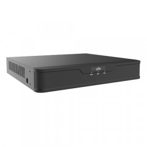 DVR 16 canale Uniview XVR301-16G, suporta camere TVI/AHD/CVI/CVBS/IP, rezolutie 1080p Lite, audio prin cablu coaxial, compresie H.265/H.264, iesire HDMI/VGA, distanta mare transmisie, suport ONVIF si RTSP, 1 slot HDD