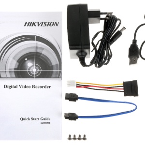DVR AcuSense HikVision iDS-7116HQHI-M1/S(C) 16 canale 1080p, clasificare om/vehicul Motion Detection 2.0, protectie perimetru, compresie H.265 Pro+, audio prin coaxial, suporta 24 camere IP 6MP, Mini 1U, hibrid 5 semnale - Img 5