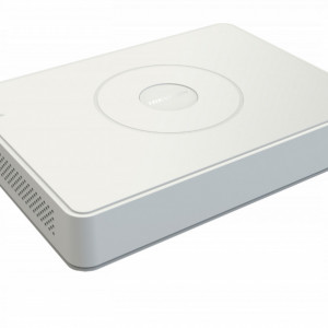 DVR Mini 1U HikVision DS-7116HGHI-K1(C)(S), 16 canale 1080p Lite, Motion Detection 2.0, clasificare om/vehicul, H.265 Pro+, audio prin cablu coaxial, suporta 1 HDD, 5 semnale adaptiv (TVI/AHD/CVI/CVBS/IP), pana la 18 camere IP