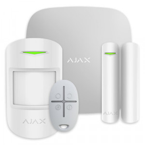 Kit alarma StarterKit Plus, wireless, LAN + 2G/3G + Wi-Fi, alb - AJAX StarterKitPlus(W)-20290