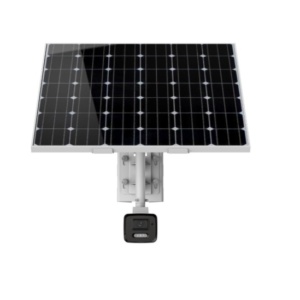Kit camera supraveghere IP Hikvision solara bullet 4MP DS‑2XS6A46G1‑IZS/C36S80(2.8‑12mm) cu lentila varifocala motor, panou solar 80 W, baterie litiu 360 Wh, clasificare inteligenta persoane si vehicule, WDR 120 dB, transmisie 4G, stocare eMMC/SSD - Img 3
