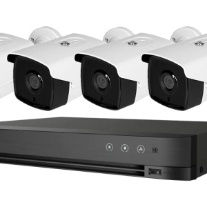 Kit supraveghere Hikvision format din 4 camere DS-2CE16D0T-IT3F28 + DVR DS-7204HQHI-K1