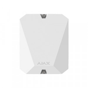 Modul integrare wireless Ajax vhfBridge Jeweller, conectare la transmitatoare VHF terte, 8 iesiri potentiale, distanta 1800m, alimentare 100-240V, suport acumulator backup 12V 7Ah, carcasa cu tamper dublu, 868MHz