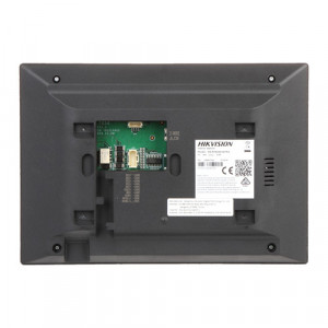 Monitor videointerfon IP Hikvision 2-wire 7 inch DS-KH6320Y-WTE2, ecran tactil IPS rezolutie 1024x600, conexiune Wi-Fi, control Hik-Connect, vizualizare camere live, suport mesaje vocale, control lift, montaj aparent - Img 2