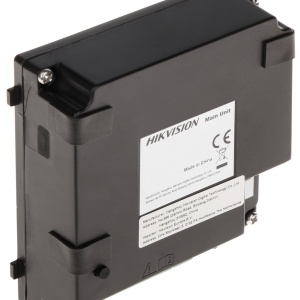 Post exterior videointerfon modular IP HikVision DS-KD8003-IME1/EU, camera 2MP Full HD, lentila Fish-eye 180°, iluminare IR, 1 buton apel, 2 relee comanda yala, alimentare PoE/12V, protectie IP65, configurare facila - Img 4