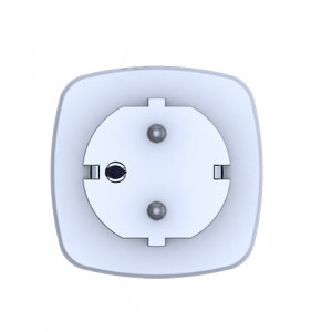 Priza inteligenta Wi-Fi Ezviz CS-T30-10A-EU, putere maxima 2300W (10A), control de la distanta prin aplicatie, programare orar si cronometru, compatibila cu Amazon Alexa si Google Home, material ignifug, design compact - Img 3