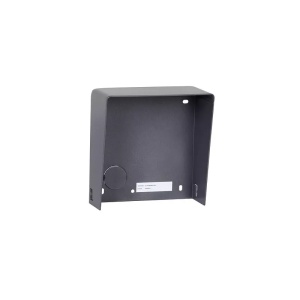 Protectie ploaie HikVision DS-KABD8003-RS1, montaj aplicat pentru 1 modul videointerfon, compatibil DS-KD8003-IME1 si DS-KD8003-IME2, material otel SECC, design rezistent, protectie intemperii, finisaj profesional - Img 3