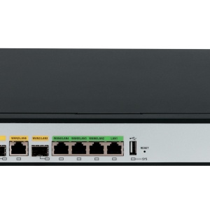 Router smart gestionabil HikVision DS‑3WG507G‑SI, 3×WAN/2 LAN comutabile, 4×LAN/3 WAN comutabile, 1000 Mbps, pentru 500 utilizatori, suport VPN IPsec/L2TP, firewall, DDoS, filtrare IP/MAC/URL, ARP defending - Img 2