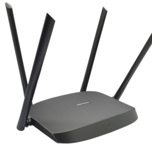 Router Wi‑Fi HikVision DS‑3WR12C, dual‑band cu 4 antene amplify 5 dBi, tehnologie beamforming pentru optimizare semnal, comutare inteligenta dual‑band si sincronizare cont broadband pentru conexiune wireless stabila - Img 2