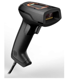 Scanner cod de bare Hikvision DS-MSH100/03U/03S/W2, cablat USB/RS232, GMOS 640×480, acuratete minima 3 mil, citire Code39/128/EAN13/Data Matrix/QR Code la 15–240 mm, USB HID/CDC, Smart SDK, distanta RF 2.4 GHz 80 m, IP42