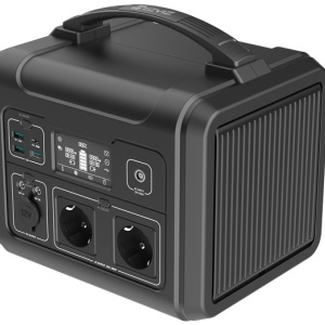 Statie de alimentare portabila 600W Ezviz CN040 capacitate 607Wh, baterie NCM Litiu-Ion, 2 x iesire AC, 3 x USB-A, 1 x USB-C, 2 x DC 5521, incarcare solara 200W, output max 600W, incarcare auto, backup energie, portabila