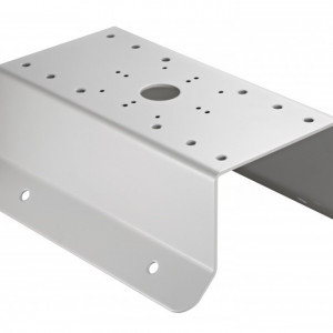 Suport montaj pe colt HikVision DS-1276ZJ-SUS, fabricat din otel inoxidabil, culoare Hikvision White, design rezistent pentru camere de supraveghere, montare externa sau interna, durabilitate ridicata, 2 kg - Img 2