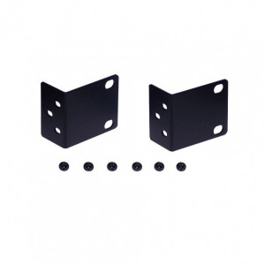 Suport prindere in rack 19 inch HikVision 190107647-1U380 pentru NVR si DVR, set urechi de montaj otel, compatibilitate unitati 1U cu adancime 380mm, instalare in cabinet metalic, constructie robusta, accesorii montaj incluse