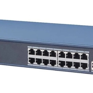 Switch 16 porturi PoE Gigabit Hikvision DS-3E0518P-E/M - Img 2