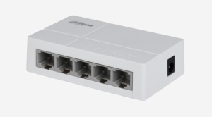 Switch Ethernet Dahua SF1005L, 5-porturi unmanaged 10/100 Mbps adaptiv, design compact si usor, multiple chipuri integrate, operare simpla plug & play, compatibil retea mica, DH‑SF1005L - Img 2