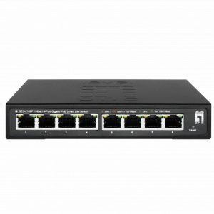 Switch Gigabit PoE Level1 GES-2108P Smart Lite Hilbert, 8 porturi PoE+ 802.3at/af, buget putere 112.8W, management L2 Web, PoE Watchdog, protectie descarcari 4kV, suport 250m Long-range PoE, eficienta IEEE 802.3az - Img 4