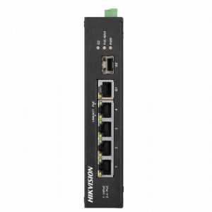 Switch HikVision 4 porturi PoE si doua porturi UpLink DS-3T0306HP-E-HS