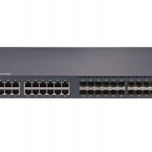 Switch Hikvision 56 Port 10 G L3 Switch 24 x 10/100/1000 Mbps ethernet ports, 24 x 10/100/1000 Mbps SFP ports and 8 x 10G Mbps SFP+ uplink ports DS-3E3756TF