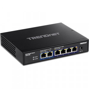 Switch Trendnet 6 porturi 4x2.5G si 2x10G Fanless TEG-S762