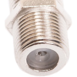Adaptor F cu garnitura mama-mama MK078-MMI, conector coaxial pentru imbinare cablu, protectie impotriva umiditatii, corp metalic rezistent, ideal pentru prelungire cablu TV satelit sau internet, 1 bucata - Img 4