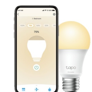 Bec LED inteligent TP‑Link Tapo L510E Wi‑Fi E27, 8.7W, 806 lumeni, 2700K, reglabil, Wi‑Fi 2.4GHz, durata de viata 15.000 ore, unghi fascicul 220°, dimensiuni 115x60 mm, certificari CE si RoHS, control smart prin aplicatie - Img 3