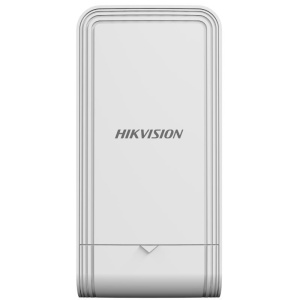 Bridge wireless de exterior Hikvision DS-3WF02C-5AC/O, 5GHz, 867Mbps, distanta transmisie 5km, porturi Gigabit LAN, tehnologie TDMA, configurare rapida prin DIP switch, management topologie vizualizat, IP65