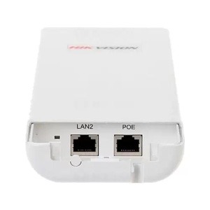 Bridge wireless exterior 2.4GHz HikVision DS-3WF01C-2N/O 150Mbps, distanta transmisie pana la 3km, antena high gain 12dBi, mod Point-to-Point si Multipoint, alimentare PoE pasiv, optimizat supraveghere video, IP65 - Img 2