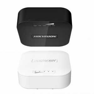 Bridge wireless lift 2.4GHz HikVision DS-3WF0AC-2NT 300Mbps, transmisie pana la 100m, antena 8dBi 2x2 MIMO, optimizat CCTV, configurare web, alimentare duala, indicator semnal LED, ideal pentru cabina liftului