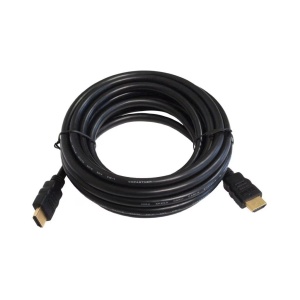Cablu HDMI Gembird CC-HDMI4-20M 20m, versiune 1.4 High Speed cu Ethernet, suporta 4K UHD 2160p, 3D, ARC, conectori auriti, seria Cablexpert, izolare PVC neagra, diametru 24AWG, ideal pentru sisteme supraveghere si media