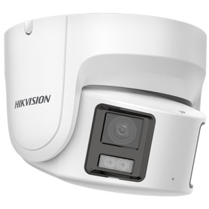 Camera HikVision IP 4K Panoramic View 180, lumina alba 30 m cu microfon DS-2CD2387G2P-LSU/SL(C) - Img 3