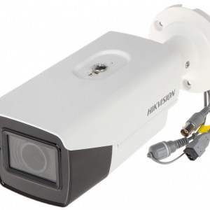 Camera supraveghere analogica HikVision bullet 5MP DS-2CE19H8T-AIT3ZF(2.7-13.5mm), lentila varifocala motorizata, Ultra Low Light 0.003 lux, WDR 130dB, distanta IR 80m EXIR 2.0, 4 in 1 (TVI/AHD/CVI/CVBS), protectie IP67, carcasa metal