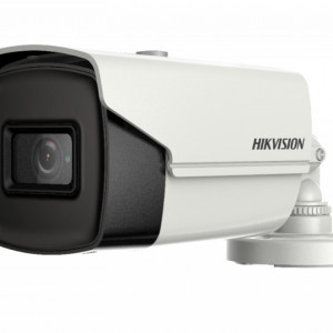 Camera supraveghere analogica HikVision Bullet 8MP DS-2CE16U1T-IT1F(2.8mm), 4K Ultra HD, EXIR 2.0, IR 30m, 4 in 1 TVI/AHD/CVI/CVBS, Turbo HD, protectie IP67, carcasa metalica, senzor 8 Megapixel, Smart IR
