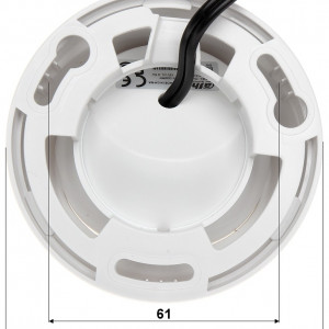 Camera supraveghere Dahua Turbo HD Eyeball 2MP HAC-T1A21(2.8mm), seria Cooper, 4 in 1 (CVI/AHD/TVI/CVBS), Smart IR 20m, 30fps@1080p, alimentare 12V DC, carcasa plastic, DWDR, ICR, instalare usoara interior - Img 2