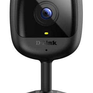 Camera supraveghere IP D-Link Compact 2MP DCS-6100LH, rezolutie Full HD, Wi-Fi, vedere nocturna 5m, detectie miscare si sunet, microfon incorporat, criptare WPA3, lentila 3.3mm, gestionare aplicatie mydlink
