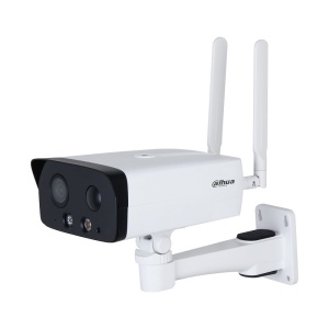 Camera supraveghere IP Dahua bullet 4MP IPC-HFW3441DGP-AS-4G-NL668EAU-B-0280B2.8 WizSense, 4G LTE, Full-color, infrarosu 50m, lumina alba 30m, lentila 2.8mm, audio bidirectional, slot card 256GB, WDR 120dB, protectie IP67