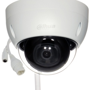 Camera supraveghere IP Dahua dome 2MP IPC-HDBW1230DE-SW-0280B2.8 conexiune Wireless, Full HD, infrarosu 30m, lentila fixa 2.8mm, slot card microSD, protectie exterior IP67, compatibil XVR seria I3, aplicatie mobila, design alb - Img 6