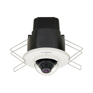 Camera supraveghere IP Hanwha Vision dome 5MP XND-8020F, lentila fixa 3.7 mm, WDR 120 dB, H.265/H.264, analiza video inteligenta (loitering, directie, ceata, audio), people counting si heatmap, microSD 256 GB, WiseStream II, PoE/12 VDC - Img 2