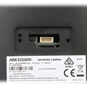 Camera supraveghere IP HikVision Bullet 4MP DS-2CD2646G2-IZS(2.8-12mm)(C)(Black), AcuSense, DarkFighter, lentila motorizata, WDR 120dB, audio/alarma, protectie IP66 si IK10, clasificare om/vehicul, carcasa neagra - Img 7