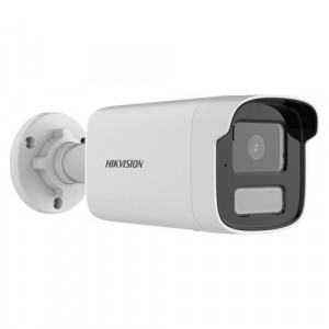Camera supraveghere IP Hikvision Bullet 8MP DS-2CD1T83G2-LIUF(4mm), tehnologie Smart Hybrid Light, rezolutie 4K Ultra HD, detectie om si vehicul, microfon incorporat, slot card SD 512GB, compresie H.265+, protectie IP67
