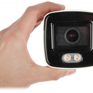 Camera Supraveghere IP HikVision bullet 8MP DS-2CD2087G2-L(2.8mm)(C), Microfon incorporat, Tehnologie AcuSense (Deep Learning), WDR 130dB, Color 24/7, IP67 exterior, carcasa metalica - Img 3