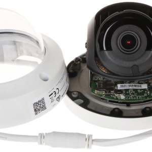 Camera supraveghere IP HikVision Dome 4MP DS-2CD2143G2-I(2.8mm) AcuSense, Deep Learning Om/Vehicul, Audio/Alarm I/O, WDR 120dB, IR 30m, Slot Card 512GB, IP67, IK10 - Img 5