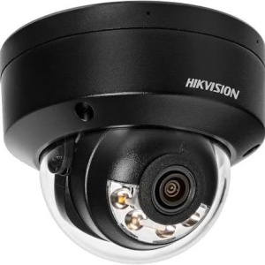 Camera supraveghere IP Hikvision dome 8MP DS‑2CD2183G2‑LIS2U(2.8mm)(Black), AcuSense detectie persoane si vehicule, Smart Hybrid Light cu 4 moduri iluminare, dual‑microfon audio, WDR 120 dB, H.265+, microSD 512 GB, IP67 si IK10 - Img 4
